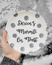 Load image into Gallery viewer, Personalised Marmite Plate - Dotty
