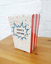 Load image into Gallery viewer, Personalised popcorn holder popcorn bowl