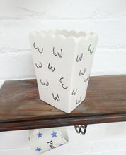 Load image into Gallery viewer, Personalised ceramic popcorn holder boobs