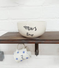 Load image into Gallery viewer, Personalised Large Soup Bowl