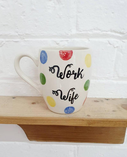 Personalised mug, unique personal ceramic mug as a unique gift