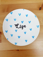 Load image into Gallery viewer, Personalised plate, unique personalised plate  making a perfect personalised gift.