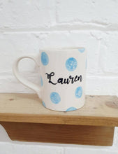 Load image into Gallery viewer, Personalised mug, unique personal ceramic mug as a unique gift