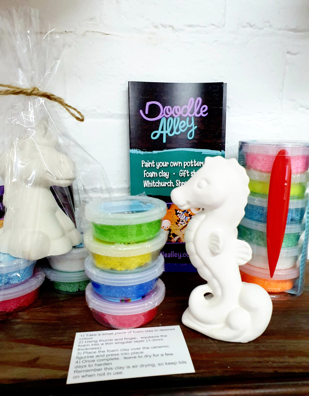 POSTED Foam Clay Kit - seahorse