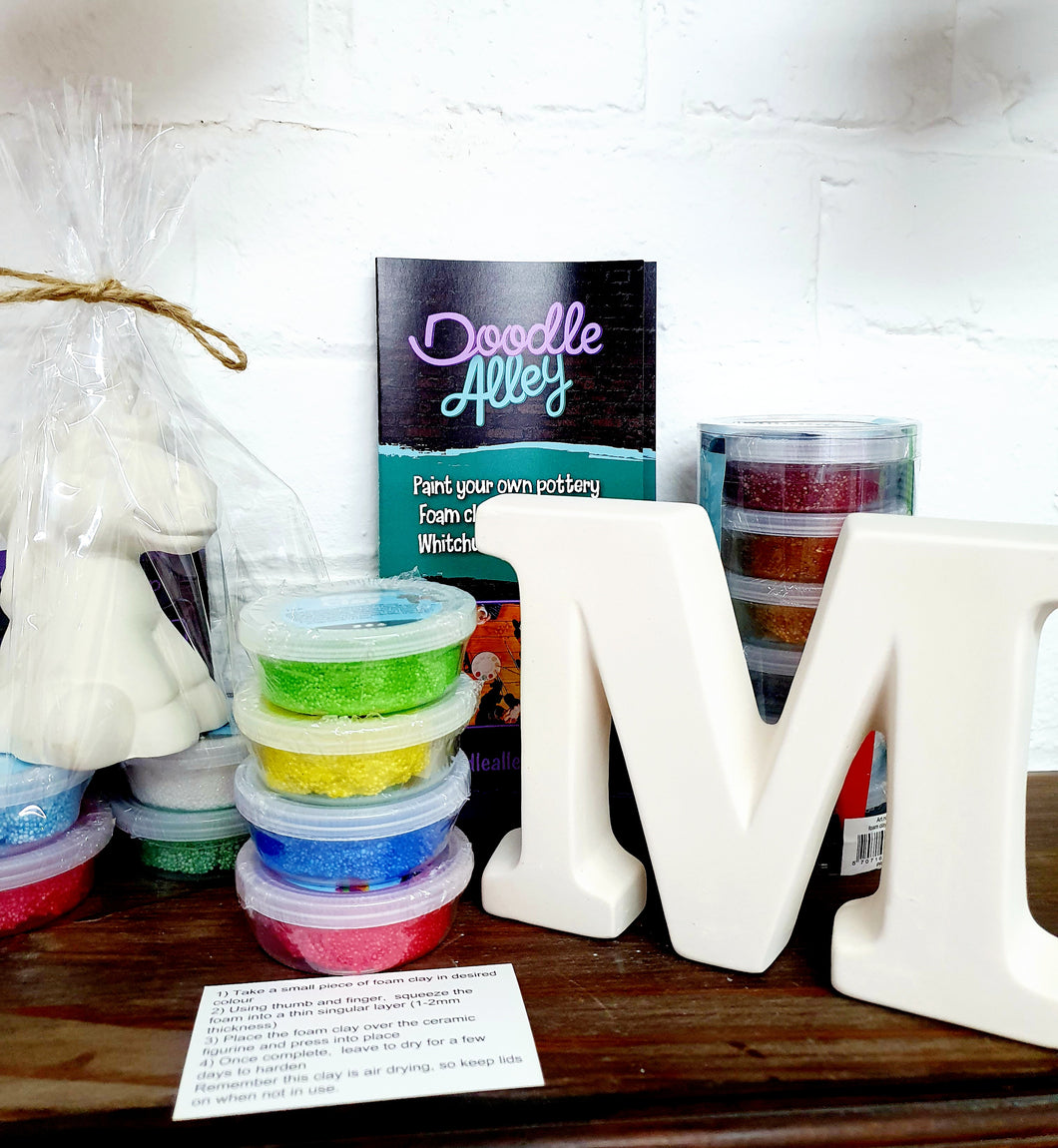 POSTED Foam Clay Kit - letter