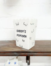 Load image into Gallery viewer, Personalised ceramic popcorn holder boobs
