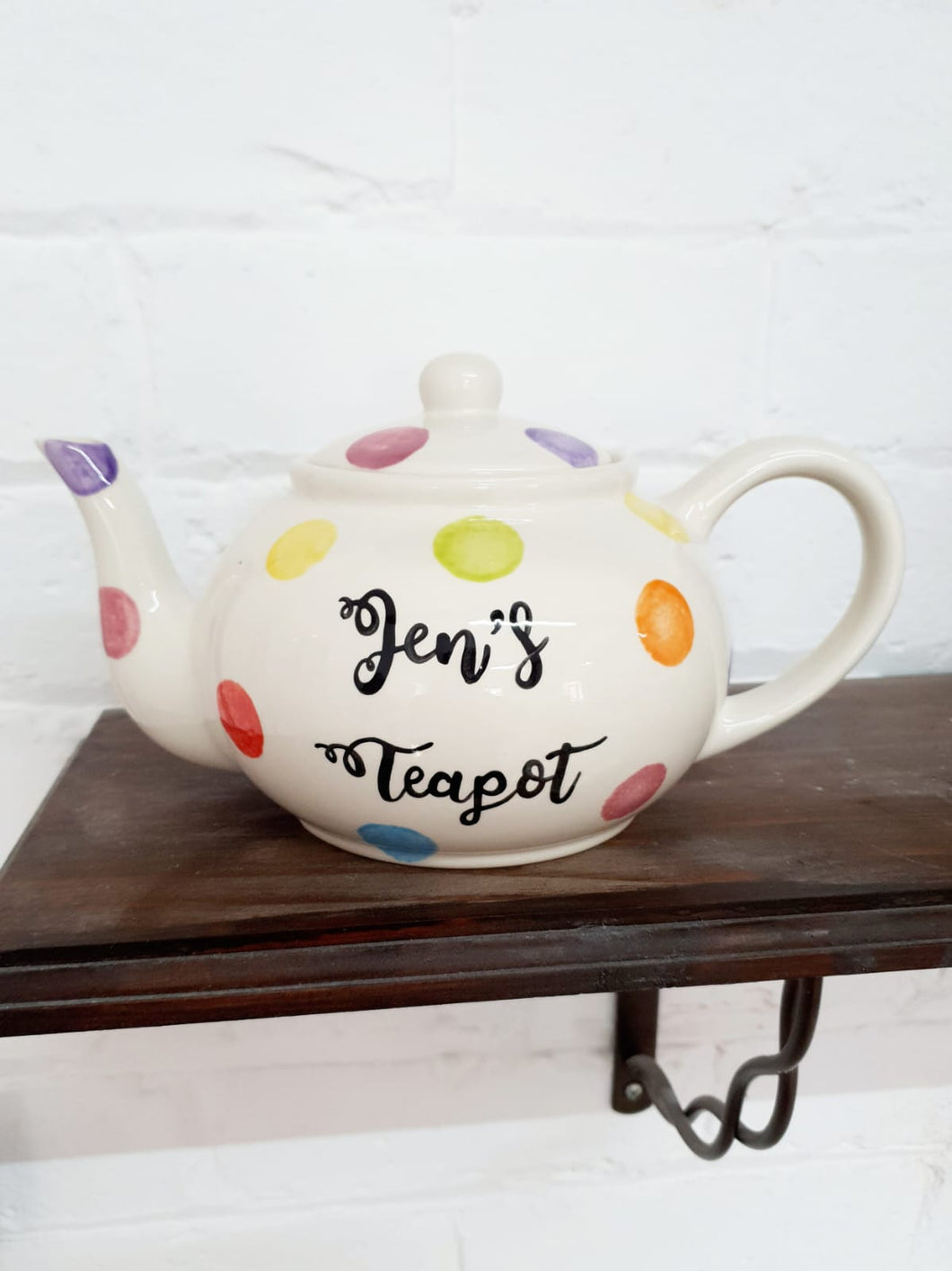 Personalised Ceramic Teapot