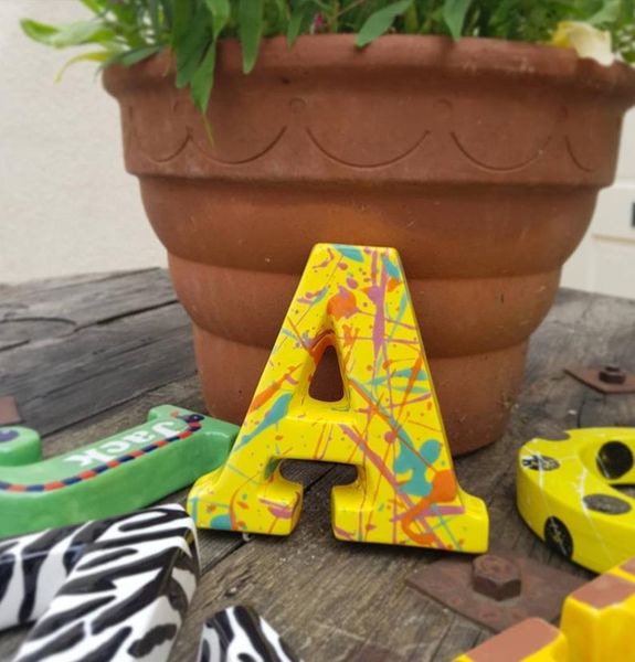 Personalised Wall Initial - Letter A