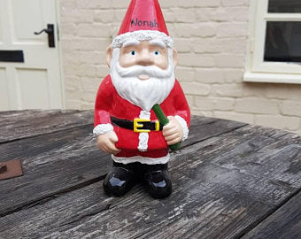 christmas gnomes garden