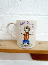 Load image into Gallery viewer, Personalised mug, unique personal ceramic mug as a unique gift
