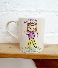 Load image into Gallery viewer, Personalised mug, unique personal ceramic mug as a unique gift
