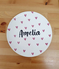 Load image into Gallery viewer, Personalised plate, unique personalised plate  making a perfect personalised gift.
